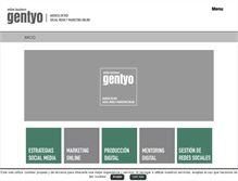 Tablet Screenshot of gentyo.com